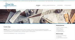 Desktop Screenshot of casi.fi